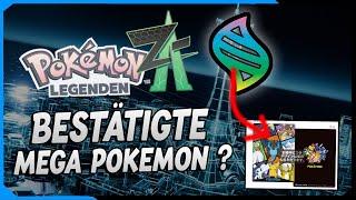 Die ersten Bestätigten Mega Pokemon ? Pokemon Legenden Z-A