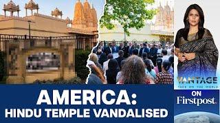 Hindu Temple Vandalised in New York Ahead of PM Modi Visit | Vantage with Palki Sharma