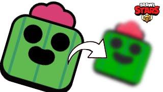 brawl stars Spike icon - clay Art