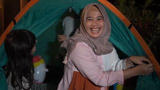 SERU CAMPING MALEM BARENG KELUARGA ️  | Salsa and Family