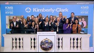 Kimberly-Clark Celebrates 150th Anniversary by Ringing the Opening Bell at New York Stock Exchange