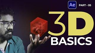 After effects 3D layer basics malayalam Tutorial