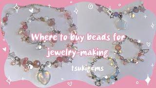 Guide to buying beads for jewelry-making ౨ৎ ˖ ࣪⊹ | Where I buy my beads and supplies! handmade ideas