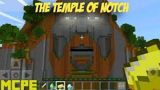 Download Map Minecraft The Temple Of Notch MCPE 1.19/1.20