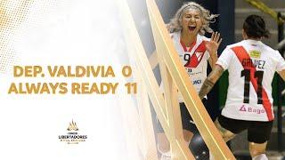 DEPORTIVO VALDIVIA (CHI) 0-11 ALWAYS READY | CONMEBOL Libertadores Futsal Femenina Bolivia 2022