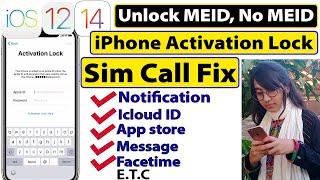 How to bypass MEID, No MEID iPhone Activation Lock SIM Call Fix Everything Fix | 100% Working Method