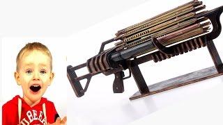 Миниган игрушечный пулемет Toy Gun like Blaster Nerf  бластер нерф M 134 minigun