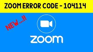 Zoom Meeting Error Code 104114 in Android & Ios | Zoom Not Open and Working Problem