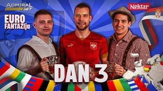 EURO FANTAZIja VLOG (DAN 3) | Dan utakmice SRBIJA - ENGLESKA, Srbi u Gelzenkirhenu