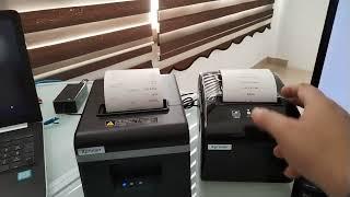 Odoo print to network printer without posbox, Arabic language is supported.