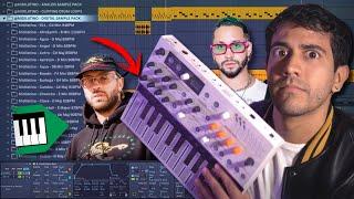 Cómo HACER un BEAT estilo FEID usando SAMPLES de forma CREATIVA | Ft. Midilatino