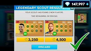 DLS 24 | How to scout and get Neymar Ronaldo Haaland Dream League Soccer 2024