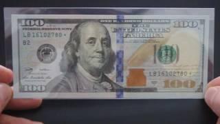 Super Rare One Hundred Dollar Star Note Low Print Run 128,000 !!!!!