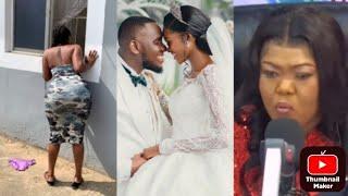 Eish! Ayeforo Ntafere! Lady cr!es on this wedding simply b'cos of,Oyerepaafutuo,nnhyiratv