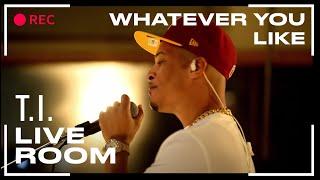 T.I. - "Whatever You Like" captured from The Live Room