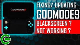 FIXING / UPDATING 3DS GODMODE9 - BLACKSCREEN / NOT TURNING ON