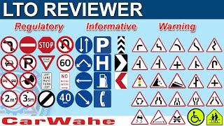 Road and Traffic Signs | LTO Road Signs Reviewer | CarWahe