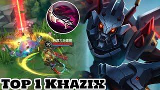 Wild Rift Kha'zix - Top 1 Khazix Gameplay Rank Season 15