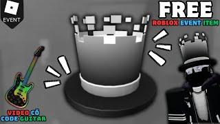 Cách lấy item nón Chaotic Top Hat siêu dễ siêu đẹp siêu cổ điển event Ready Player Two trong Roblox