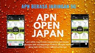 APN Rasa 5G - OPEN JAPAN untuk semua Operator