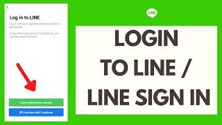 Line Account Login | How to Login to Line