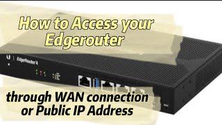 How To Access Your Edgerouter From Anywhere #hoobasics