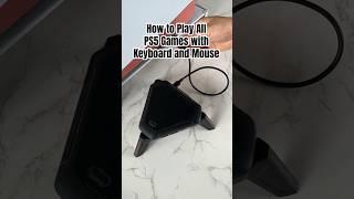 How to Play All PS5 Games with keyboard and Mouse #ps5 #ps5keyboardandmouseadapter #rainbowsixsiege