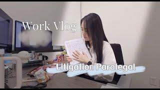 LET'S TALK | My REALISTIC Law Firm 9-5 job | Paralegal |