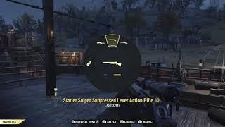 FO76 PSR-1986's New Unlimited Ammo Test with NW Lever Action