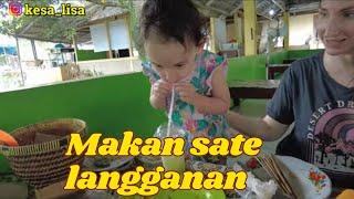 PULANG KE INDONESIA LANGSUNG MAKAN SATE LANGGANAN