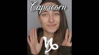 CAPRICORN ZODIAC SIGN MAKE-UP  #shorts