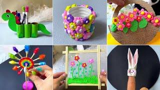 Wooden Craft Tutorial: DIY Flower Basket & Pen Stand | Creative Craft Ideas