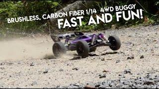 WOW it's FAST! RLAARLO Brushless Buggy Unboxing and First Run - Netcruzer RC