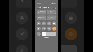 Redmi Notification Panel Change | Notification Panel Change Redmi | Use new Control Centre  #shorts