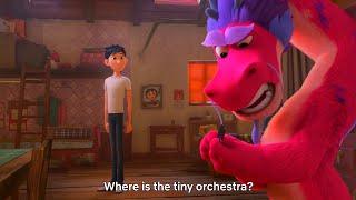 "Tiny Orchestra" / Wish Dragon - offical promo clip - (2021) animated movie