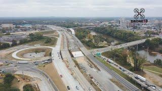 Why are lanes closed on I-75 and I-16? Here's what we know