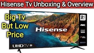 Hisense A71F 55 Inch 4K UHD Android Smart TV | Hisense Tv Unboxing and Overview