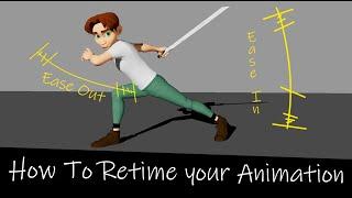 How to Retime your animation (tutorial)