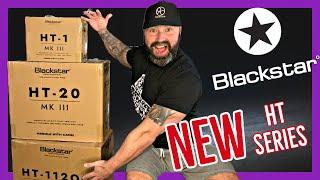 UNBOXING NEW AMPS & CABS FROM BLACKSTAR AMPLIFICATION  HT-20MKiii HT-1 MKiii HT-112OR & SPEC RUNDOWN