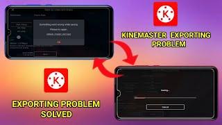 Kinemaster error codec decode | Kinemaster something went wrong while saving