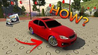 How to change tyre color in car parking multiplayer?