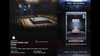 WWE 2K25 My Faction Challenge Live Event - MARCH SMASH AND STASH