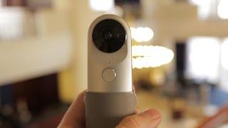 Capture your world in an instant with LG's 360 Cam