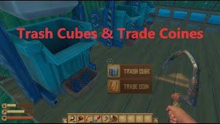 Raft Chapter 3 - How to get Trash Cubes and Trade Coines