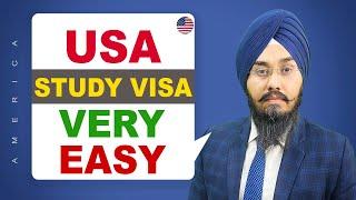 USA   STUDY VISA VERY EASY | STUDY VISA UPDATES 2024 | USA CANADA UK