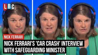 Nick Ferrari's 'car crash' interview with Safeguarding Minister | LBC