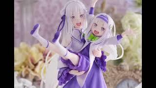 S-Fire Figure 1/7 Emilia & Childhood Emilia - Re:Zero − Starting Life in Another World, Sega