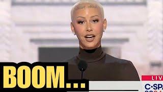 Model Amber Rose Gave An Amazing Speech in Support Of Trump