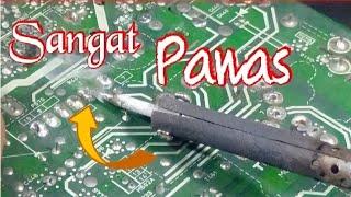 Cara membuat solder lebih panas