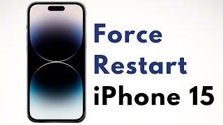 How to Force Restart iPhone 15/ 15 Pro / 15 Plus